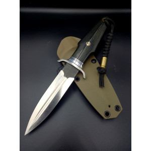 КОМБАТ ексклюзивний ніж ручної роботи ПАВЛА ГОНЧАРЕНКА, замовити купити в Україні (Сталь - N690™  61 HRC). Photo 2